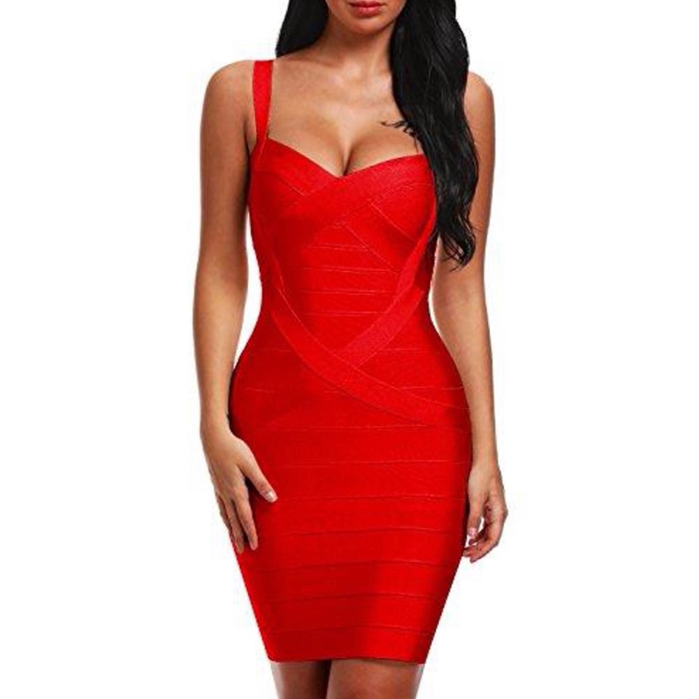 Red Bandage Dress SZ Small